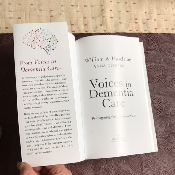 “Voices in dementia care reimagining the culture of care”  non fiction book - Picture 4 of 16